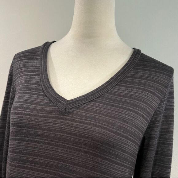 Bohemian asymmetrical v-neck long sleeve casual Dress size Large - Picture 2 of 10